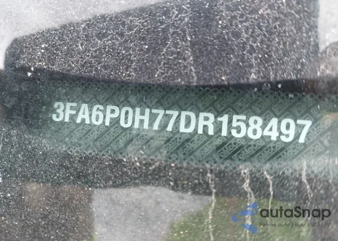 2013 Ford Fusion Se из США, поврежденный, VIN 3FA6P0H77DR158497